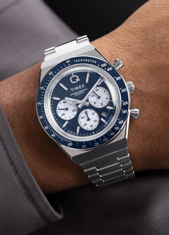 Q Timex Chronograph