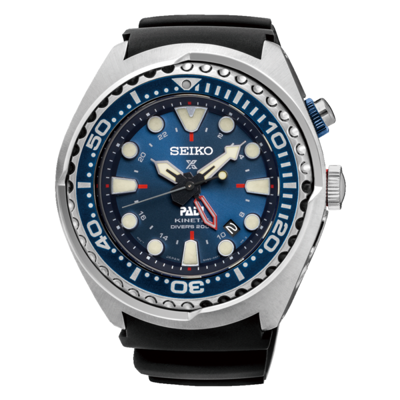 Seiko Prospex Kinetic GMT Diver’s SUN065