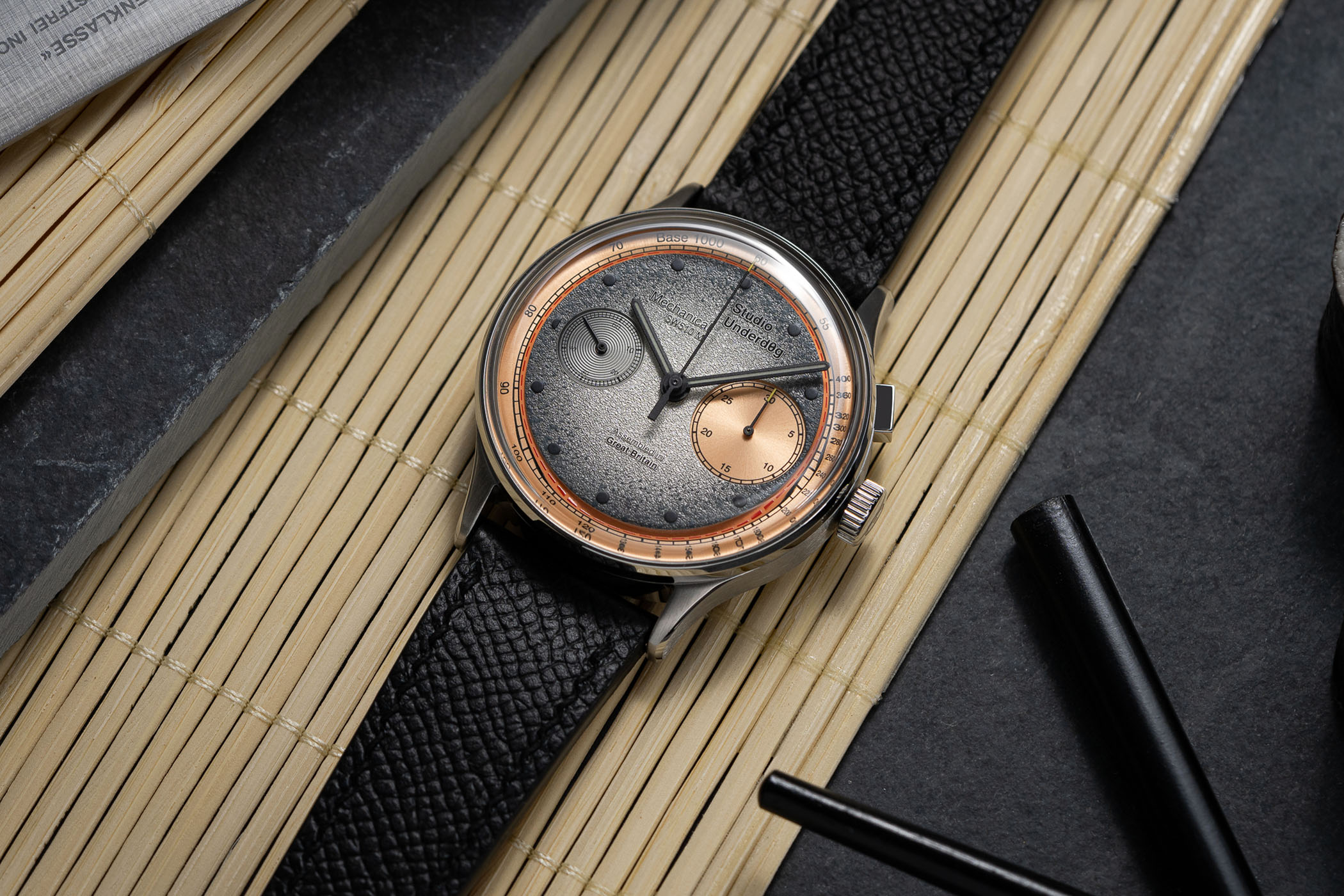 Studio Underd0g Salmon 03 Series Monopusher Chronograph