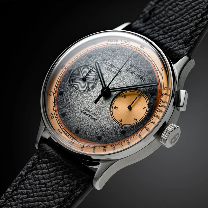 Studio Underd0g Salmon 03 Series Monopusher Chronograph