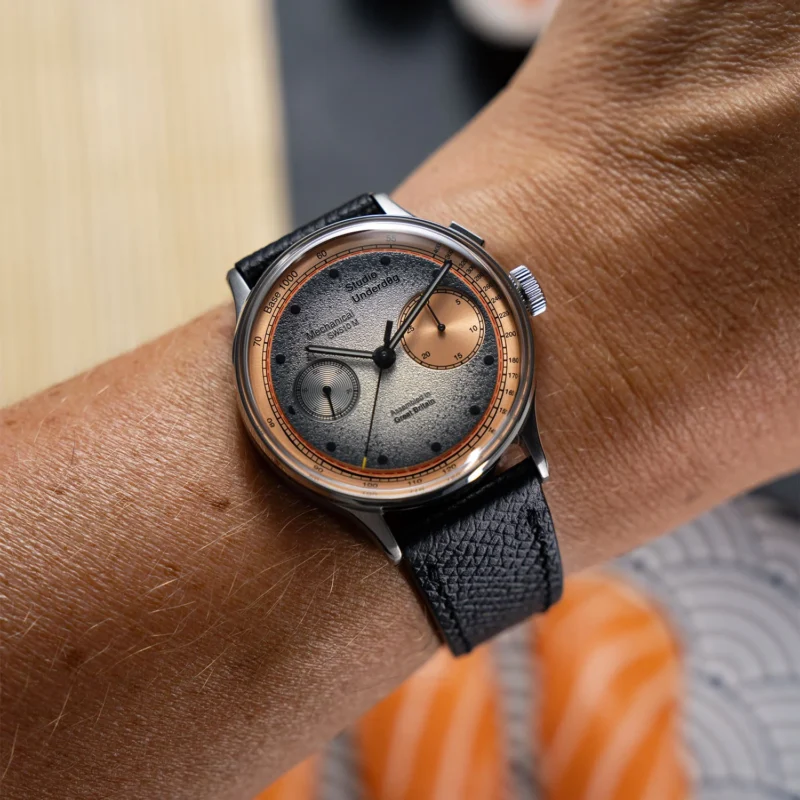 Studio Underd0g Salmon 03 Series Monopusher Chronograph