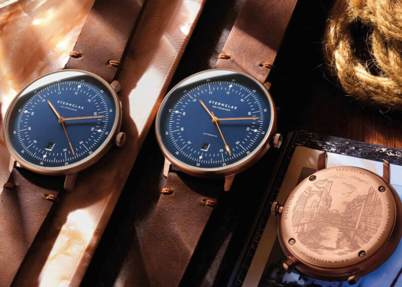 Sternglas Hamburg Automatic Bronze PVD 42mm